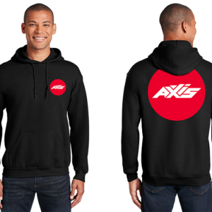 AXIS Foils Red Circle Hoodie - Image 1