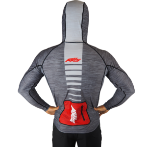 AXIS Hooded UV Rashie - Smoke (grey) - Image 2