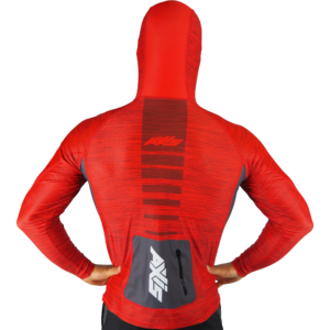 AXIS Hooded UV Rashie - Fire (red) - Image 3