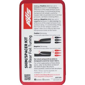 Shim/Spacer Kit for Rear Wing - Image 3